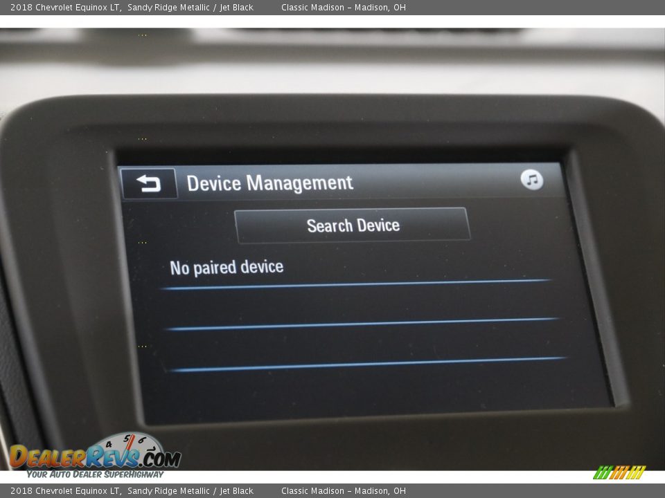 2018 Chevrolet Equinox LT Sandy Ridge Metallic / Jet Black Photo #11