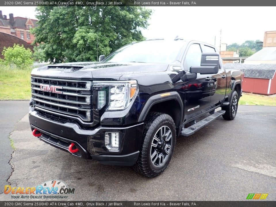 2020 GMC Sierra 2500HD AT4 Crew Cab 4WD Onyx Black / Jet Black Photo #5