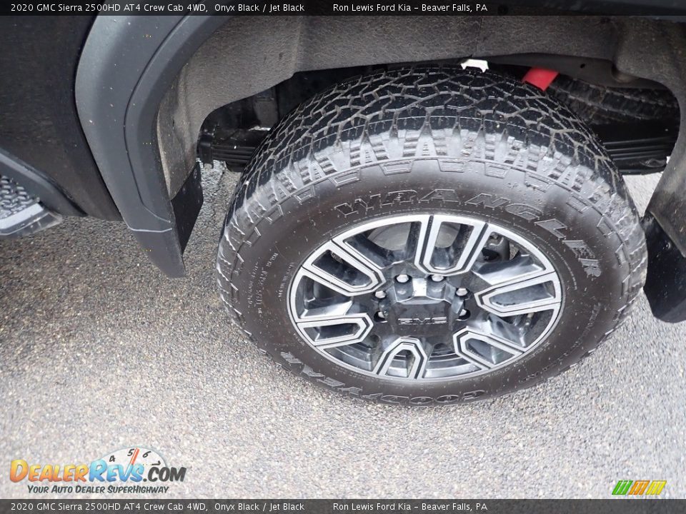 2020 GMC Sierra 2500HD AT4 Crew Cab 4WD Onyx Black / Jet Black Photo #8