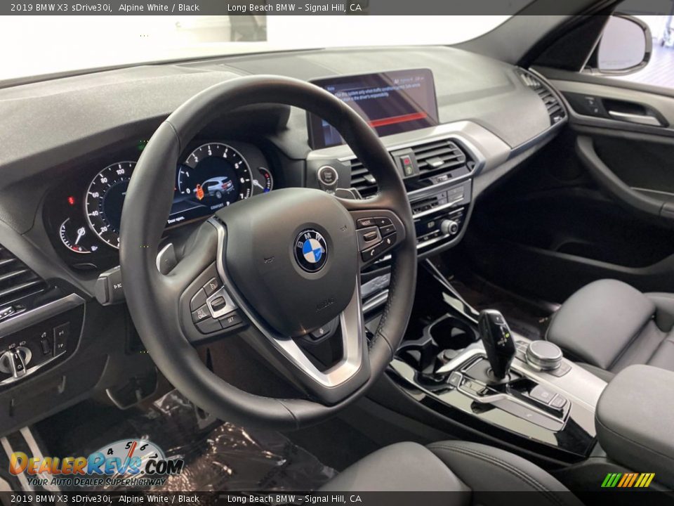 2019 BMW X3 sDrive30i Alpine White / Black Photo #16