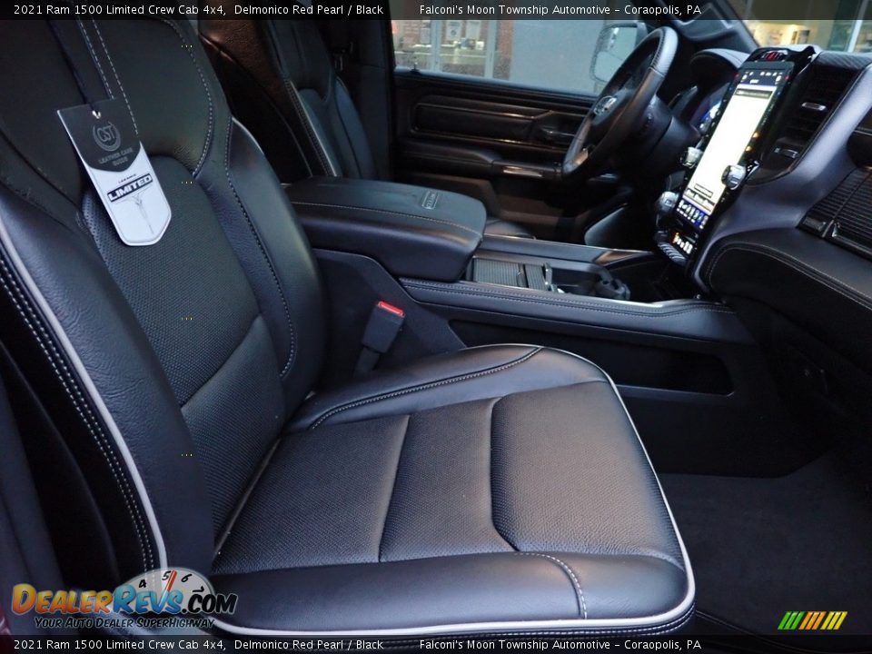 Front Seat of 2021 Ram 1500 Limited Crew Cab 4x4 Photo #7