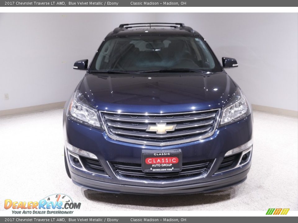 2017 Chevrolet Traverse LT AWD Blue Velvet Metallic / Ebony Photo #2