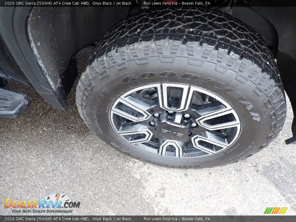 2020 GMC Sierra 2500HD AT4 Crew Cab 4WD Onyx Black / Jet Black Photo #14
