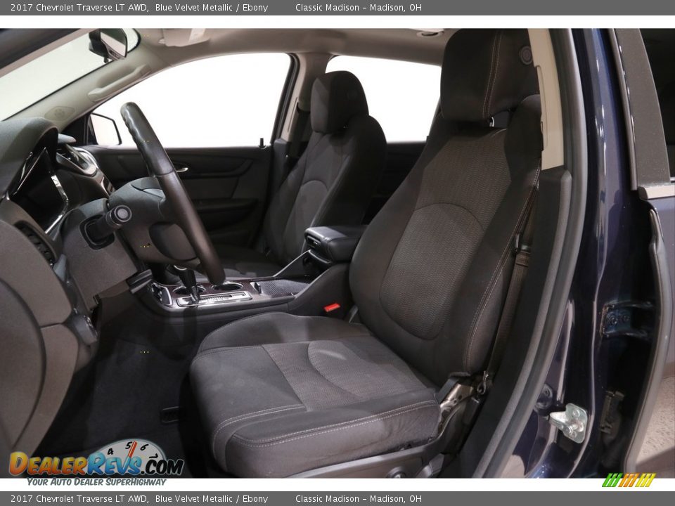 2017 Chevrolet Traverse LT AWD Blue Velvet Metallic / Ebony Photo #5