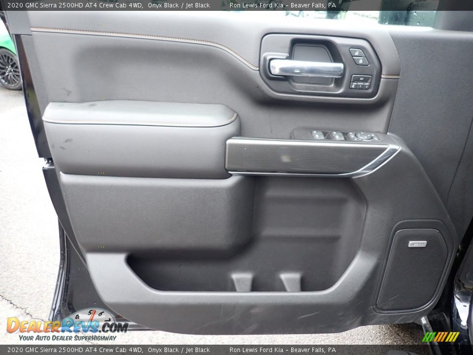 2020 GMC Sierra 2500HD AT4 Crew Cab 4WD Onyx Black / Jet Black Photo #16