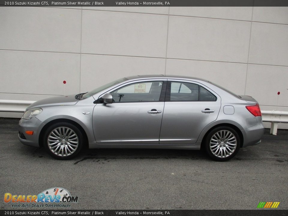 2010 Suzuki Kizashi GTS Platinum Silver Metallic / Black Photo #2