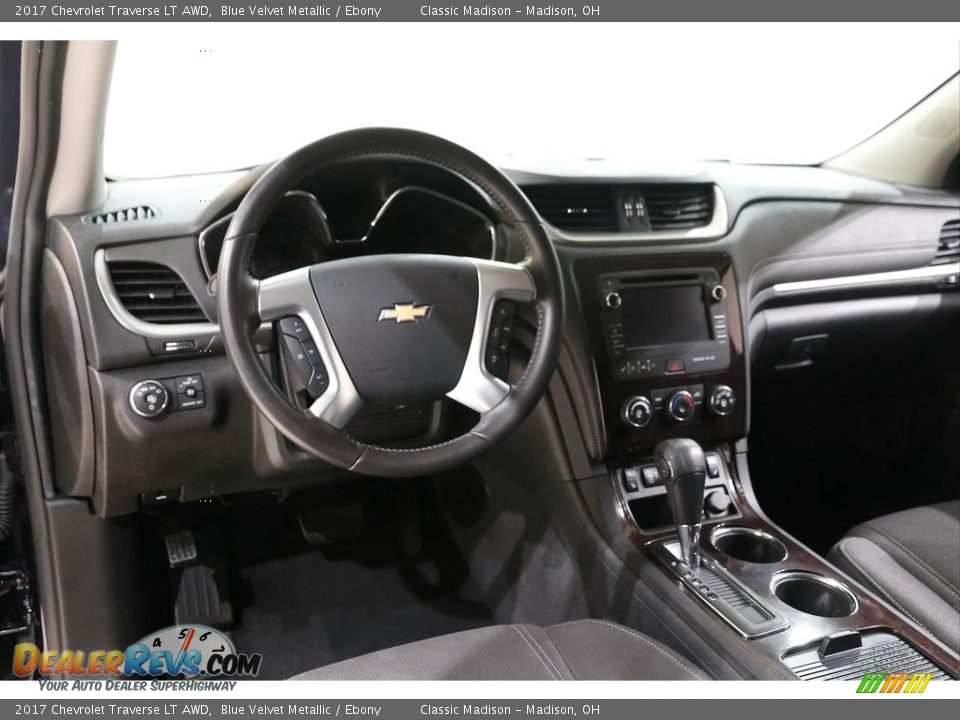2017 Chevrolet Traverse LT AWD Blue Velvet Metallic / Ebony Photo #6