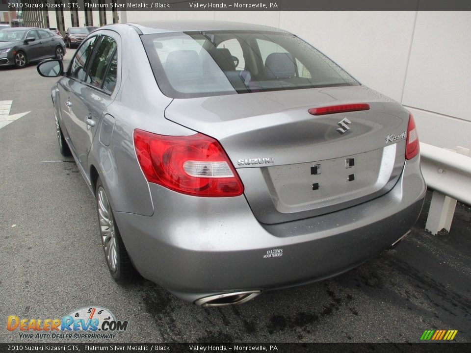 2010 Suzuki Kizashi GTS Platinum Silver Metallic / Black Photo #3