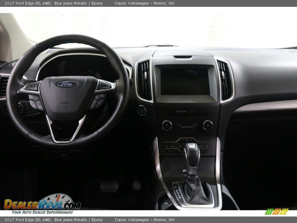 2017 Ford Edge SEL AWD Blue Jeans Metallic / Ebony Photo #26