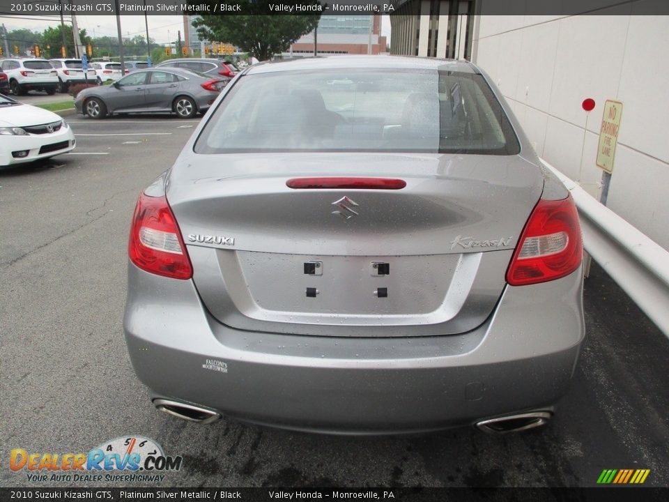 2010 Suzuki Kizashi GTS Platinum Silver Metallic / Black Photo #4