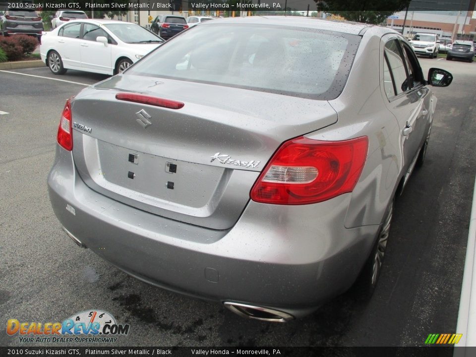 2010 Suzuki Kizashi GTS Platinum Silver Metallic / Black Photo #5