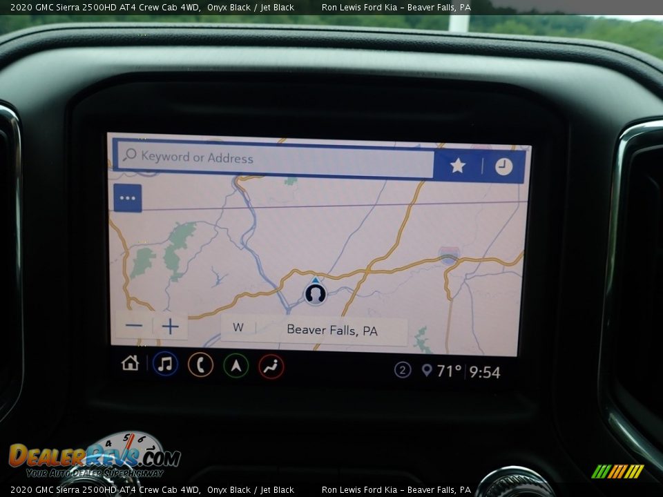 2020 GMC Sierra 2500HD AT4 Crew Cab 4WD Onyx Black / Jet Black Photo #20