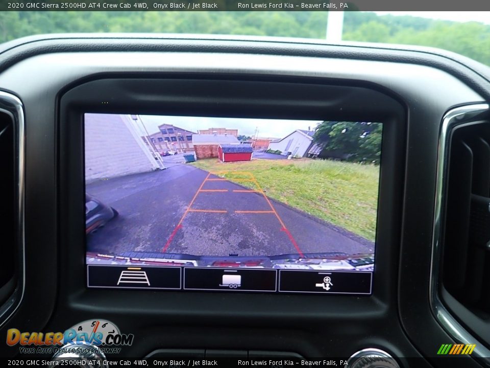 2020 GMC Sierra 2500HD AT4 Crew Cab 4WD Onyx Black / Jet Black Photo #21