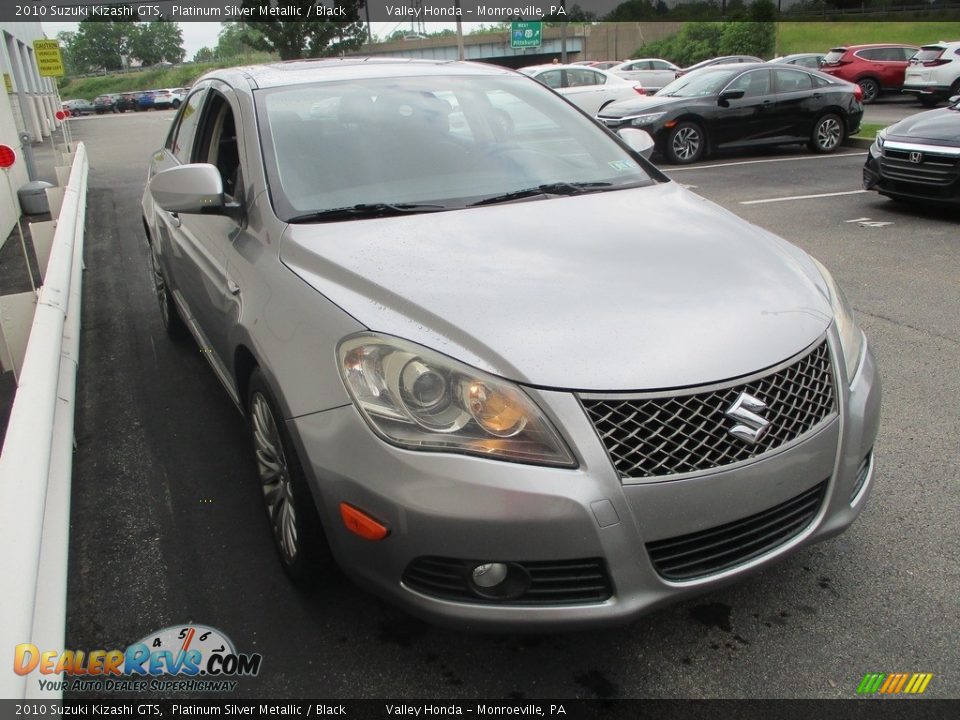 2010 Suzuki Kizashi GTS Platinum Silver Metallic / Black Photo #7