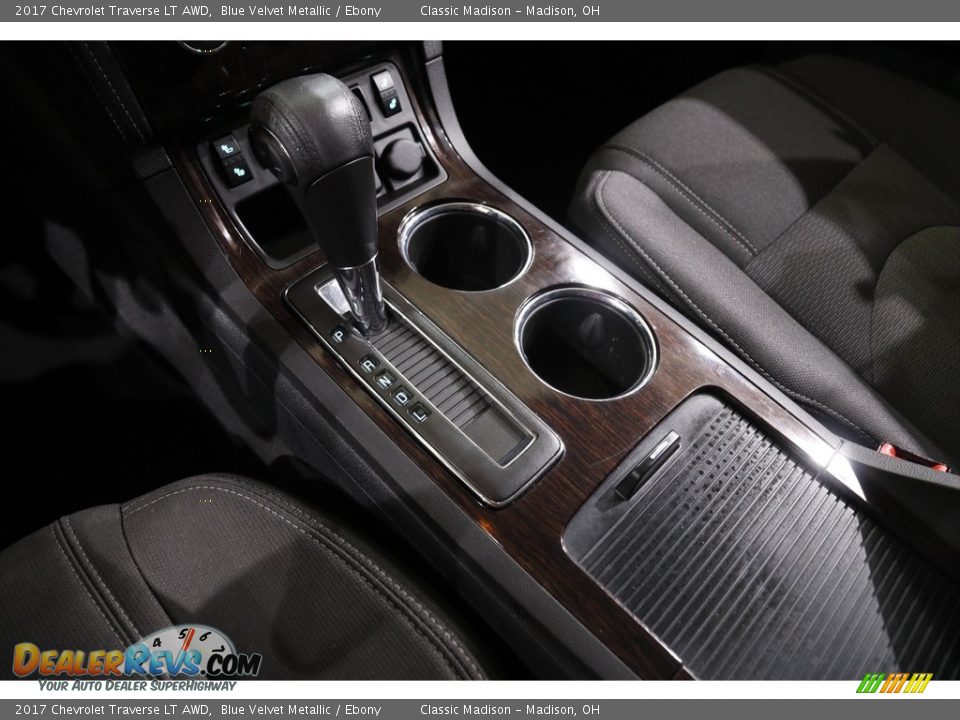 2017 Chevrolet Traverse LT AWD Blue Velvet Metallic / Ebony Photo #12