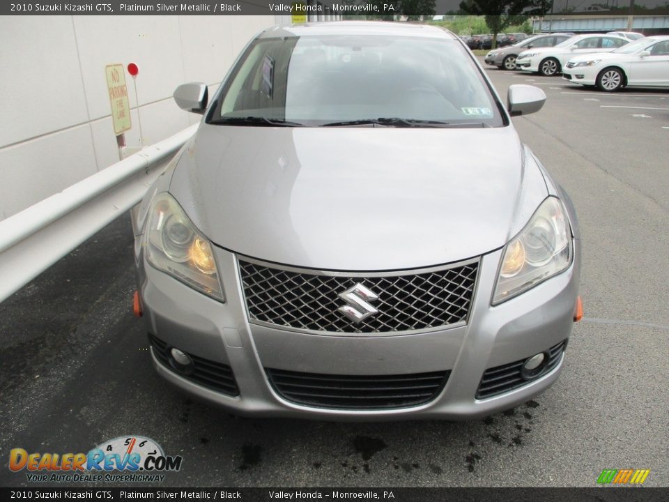 2010 Suzuki Kizashi GTS Platinum Silver Metallic / Black Photo #8