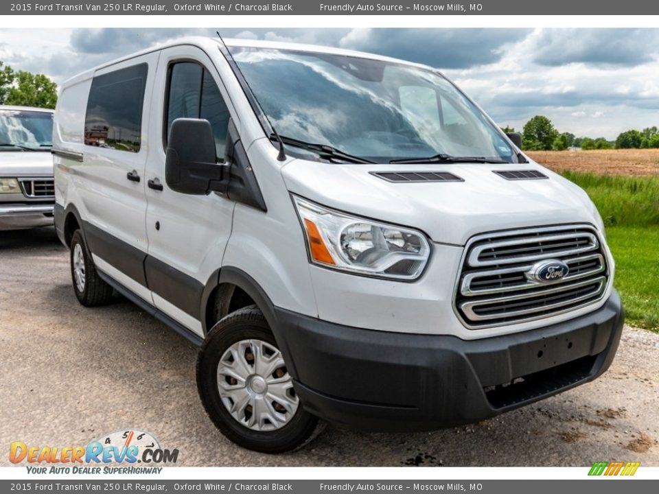 Front 3/4 View of 2015 Ford Transit Van 250 LR Regular Photo #1