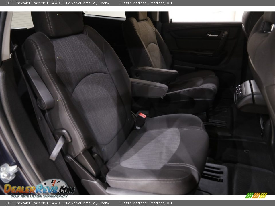 2017 Chevrolet Traverse LT AWD Blue Velvet Metallic / Ebony Photo #15