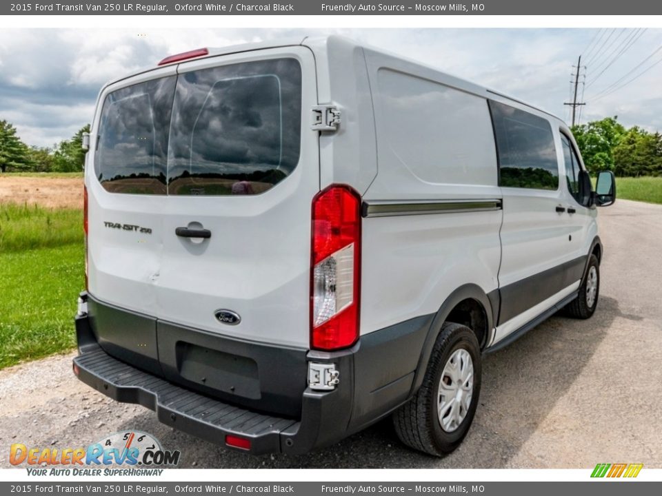 2015 Ford Transit Van 250 LR Regular Oxford White / Charcoal Black Photo #4