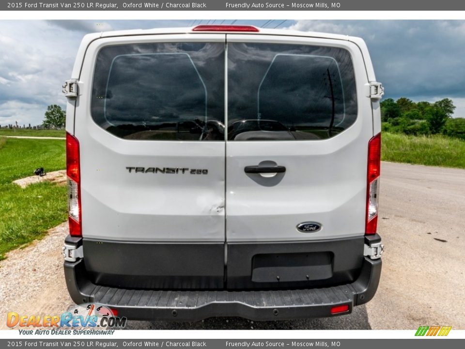 2015 Ford Transit Van 250 LR Regular Oxford White / Charcoal Black Photo #5