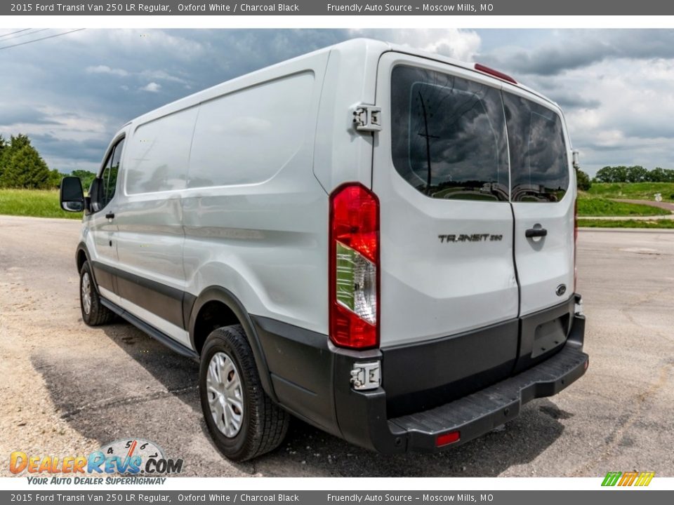 2015 Ford Transit Van 250 LR Regular Oxford White / Charcoal Black Photo #6