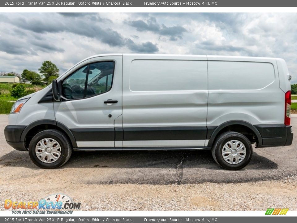 2015 Ford Transit Van 250 LR Regular Oxford White / Charcoal Black Photo #7