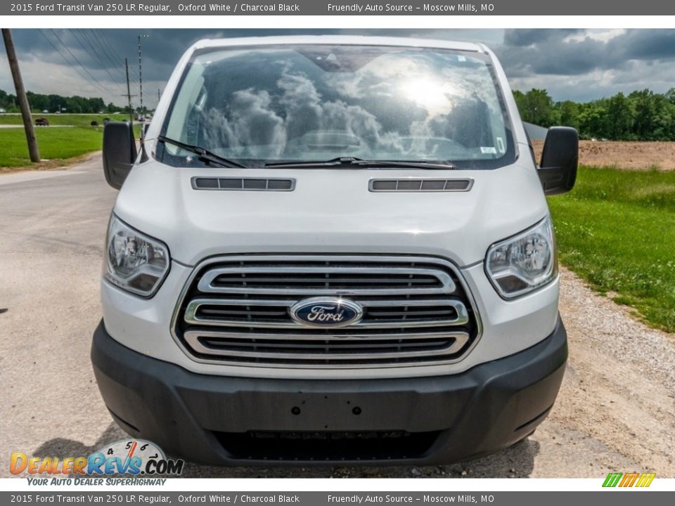 2015 Ford Transit Van 250 LR Regular Oxford White / Charcoal Black Photo #9