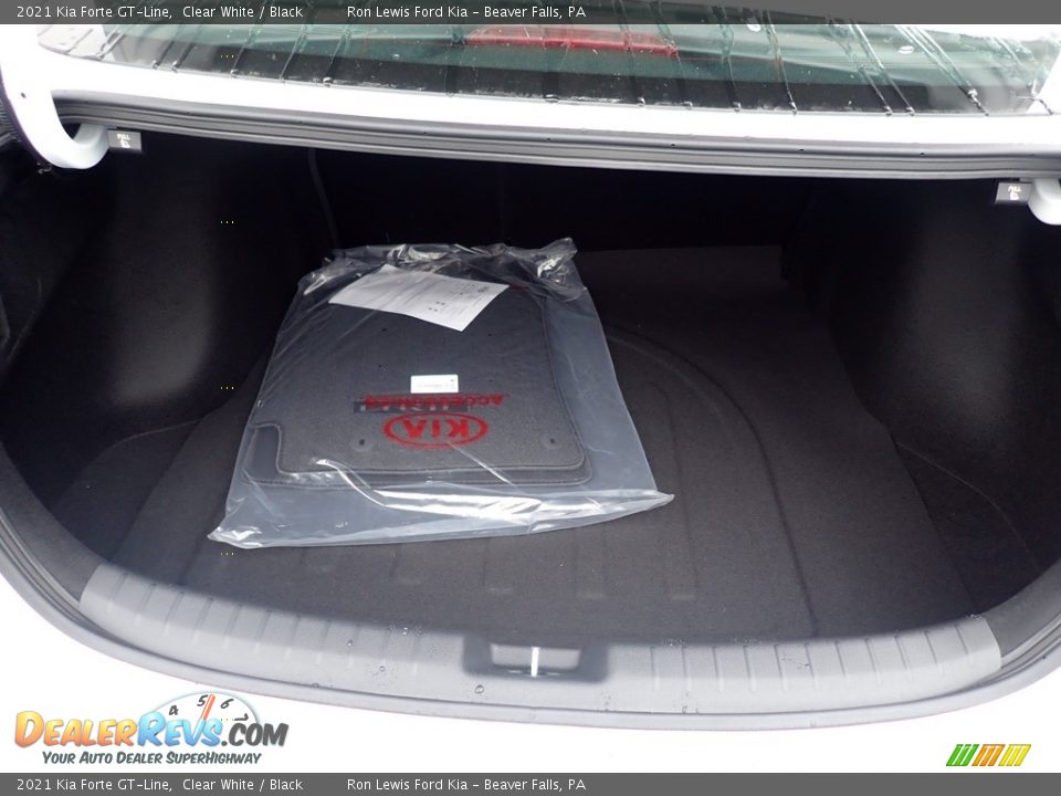 2021 Kia Forte GT-Line Clear White / Black Photo #9