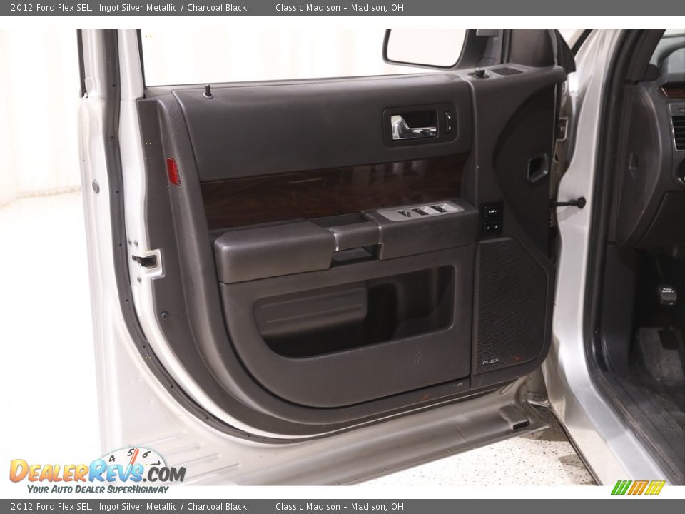 2012 Ford Flex SEL Ingot Silver Metallic / Charcoal Black Photo #4