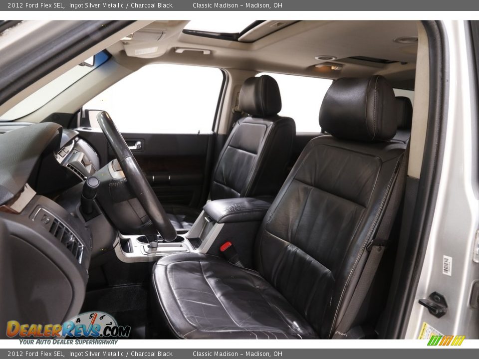 2012 Ford Flex SEL Ingot Silver Metallic / Charcoal Black Photo #5
