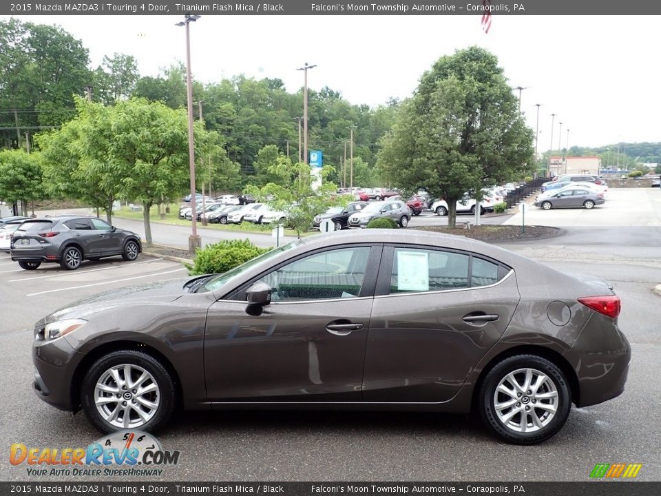 Titanium Flash Mica 2015 Mazda MAZDA3 i Touring 4 Door Photo #6