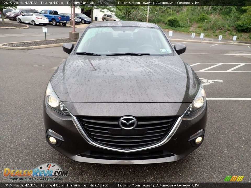 2015 Mazda MAZDA3 i Touring 4 Door Titanium Flash Mica / Black Photo #8