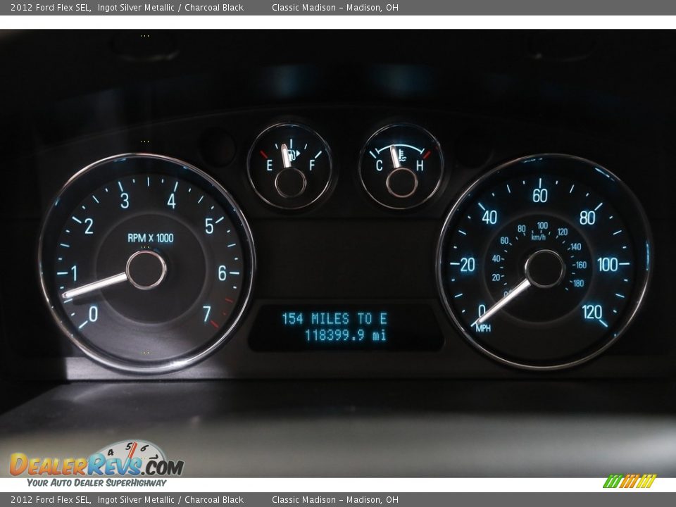 2012 Ford Flex SEL Ingot Silver Metallic / Charcoal Black Photo #8