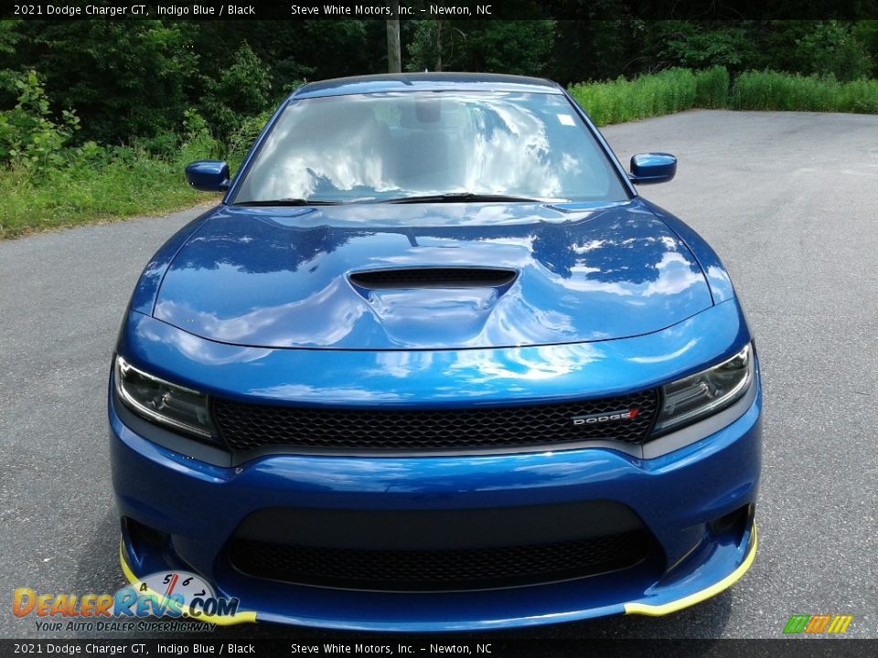 2021 Dodge Charger GT Indigo Blue / Black Photo #3