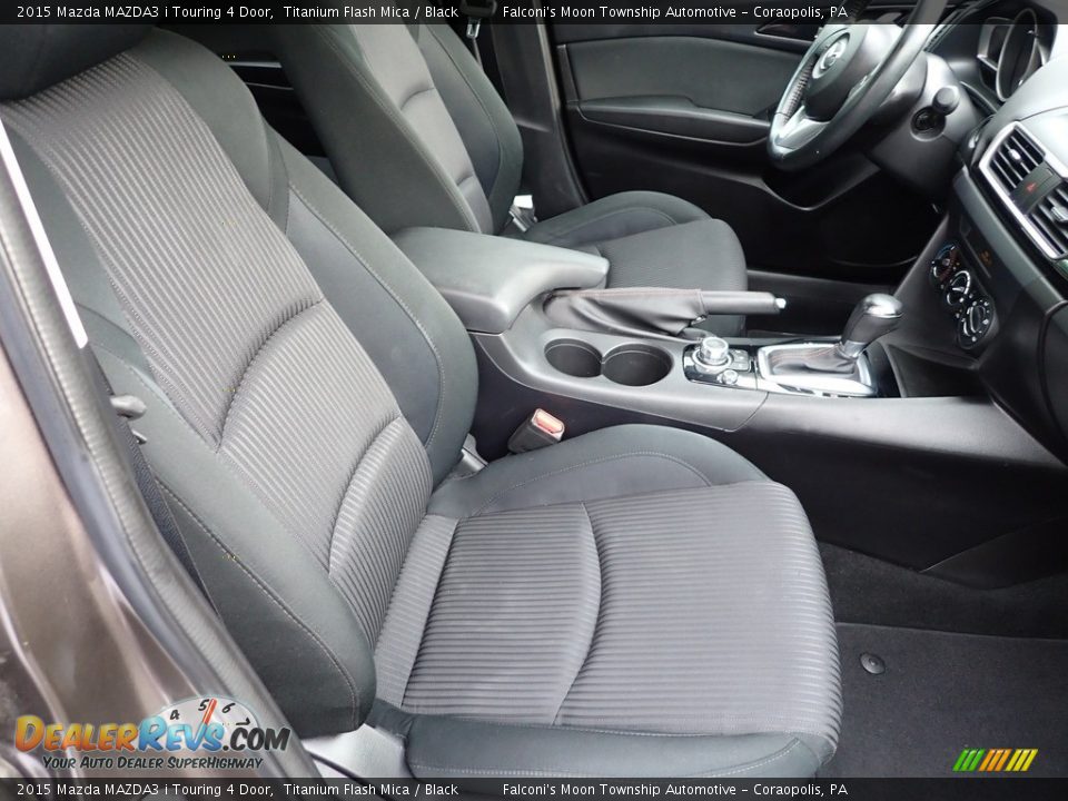 Front Seat of 2015 Mazda MAZDA3 i Touring 4 Door Photo #11
