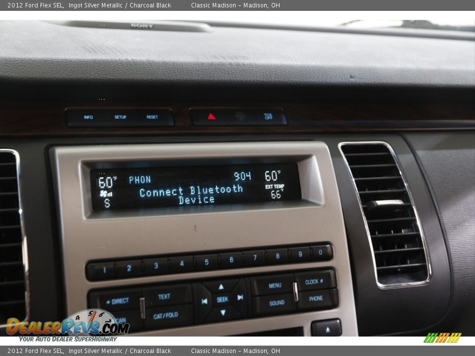 2012 Ford Flex SEL Ingot Silver Metallic / Charcoal Black Photo #12