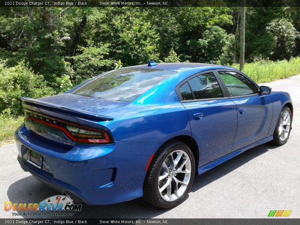 2021 Dodge Charger GT Indigo Blue / Black Photo #6