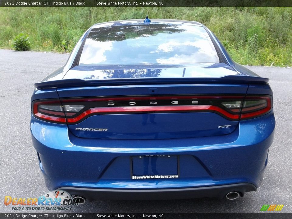 2021 Dodge Charger GT Indigo Blue / Black Photo #7