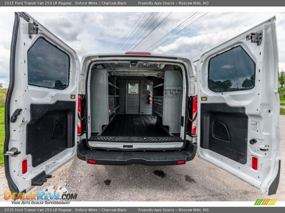 2015 Ford Transit Van 250 LR Regular Oxford White / Charcoal Black Photo #21