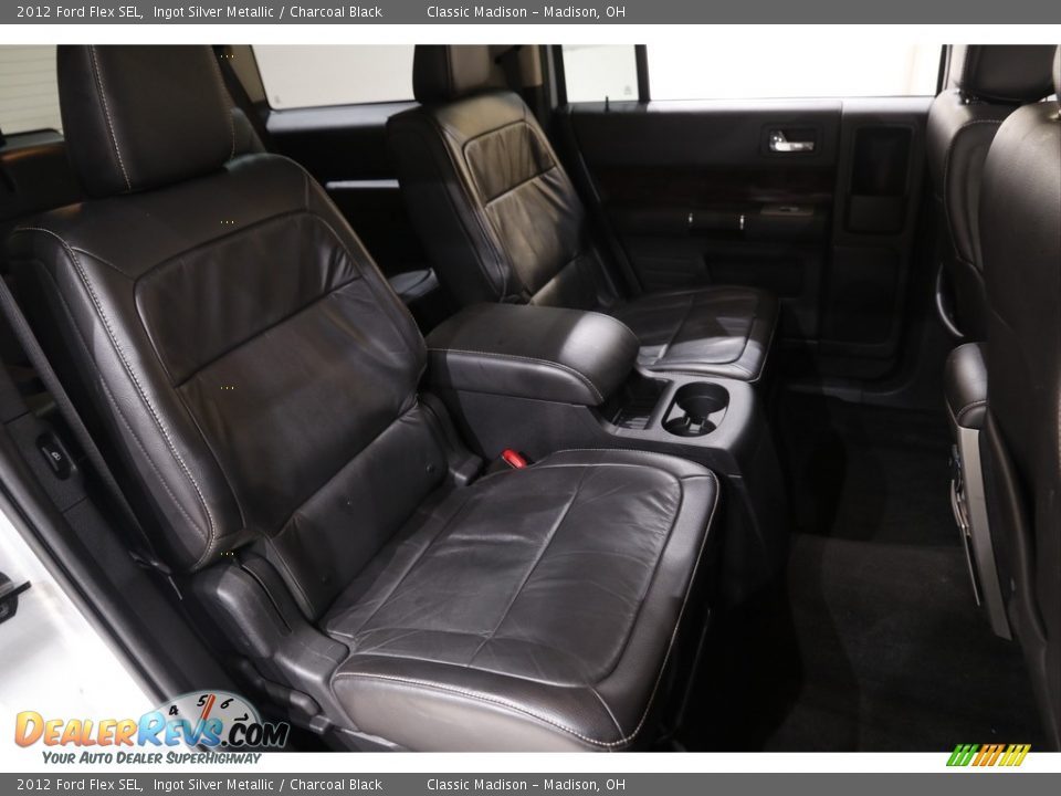 2012 Ford Flex SEL Ingot Silver Metallic / Charcoal Black Photo #15