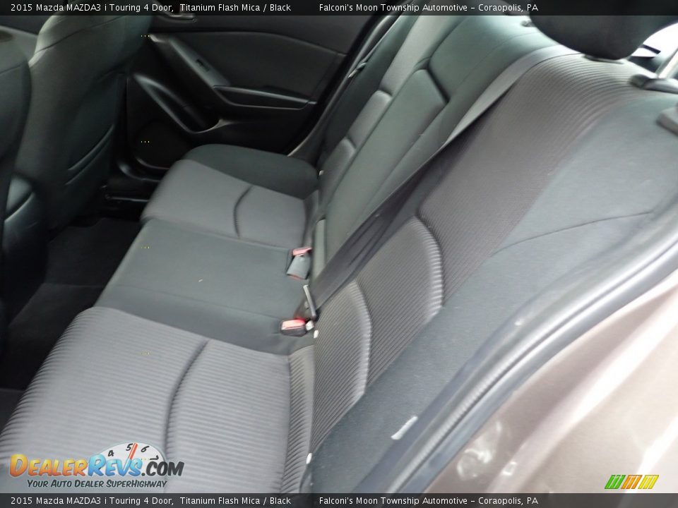2015 Mazda MAZDA3 i Touring 4 Door Titanium Flash Mica / Black Photo #16