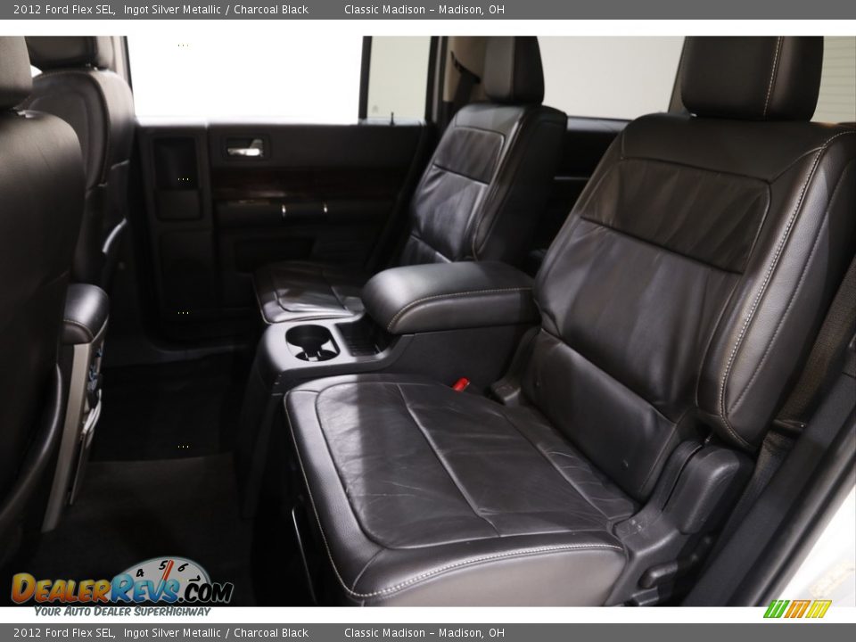 2012 Ford Flex SEL Ingot Silver Metallic / Charcoal Black Photo #16