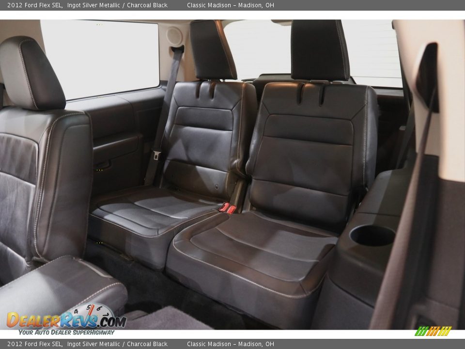 2012 Ford Flex SEL Ingot Silver Metallic / Charcoal Black Photo #17