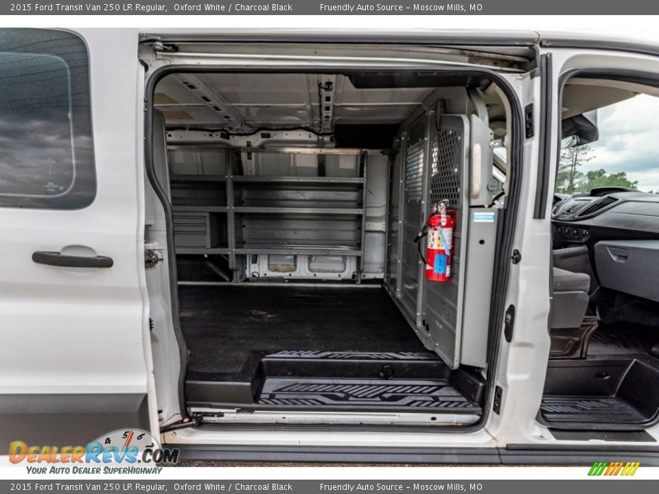 2015 Ford Transit Van 250 LR Regular Oxford White / Charcoal Black Photo #25