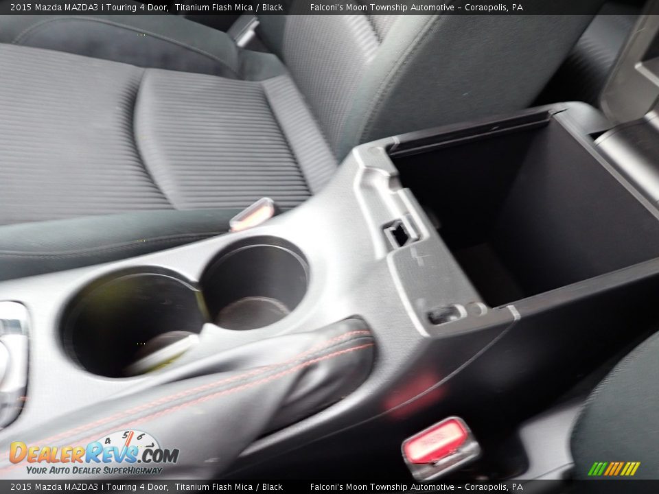 2015 Mazda MAZDA3 i Touring 4 Door Titanium Flash Mica / Black Photo #22