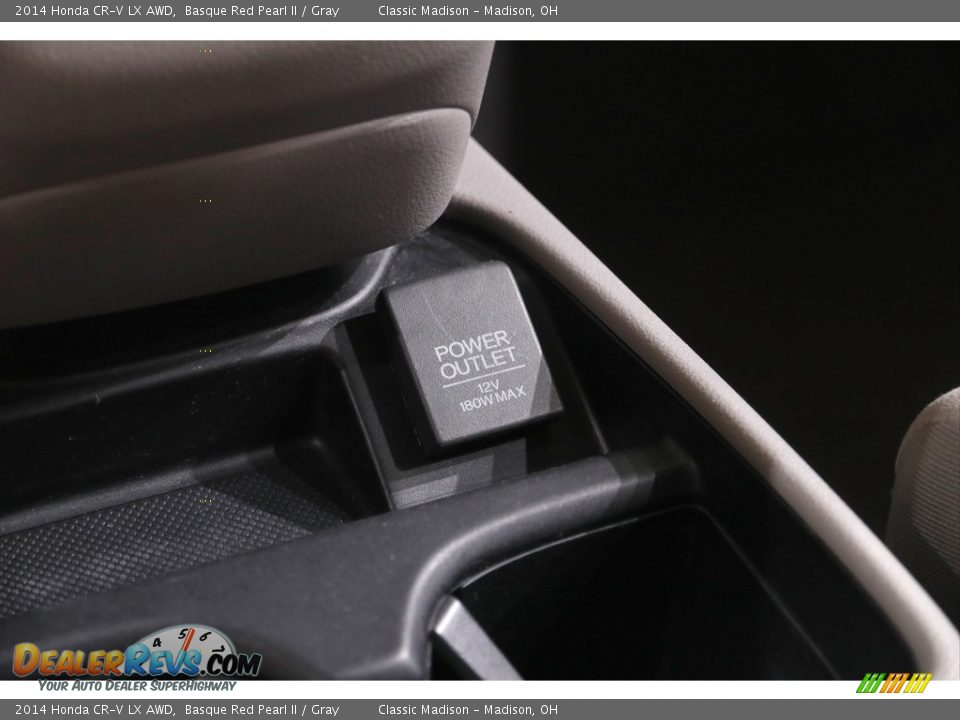 2014 Honda CR-V LX AWD Basque Red Pearl II / Gray Photo #14