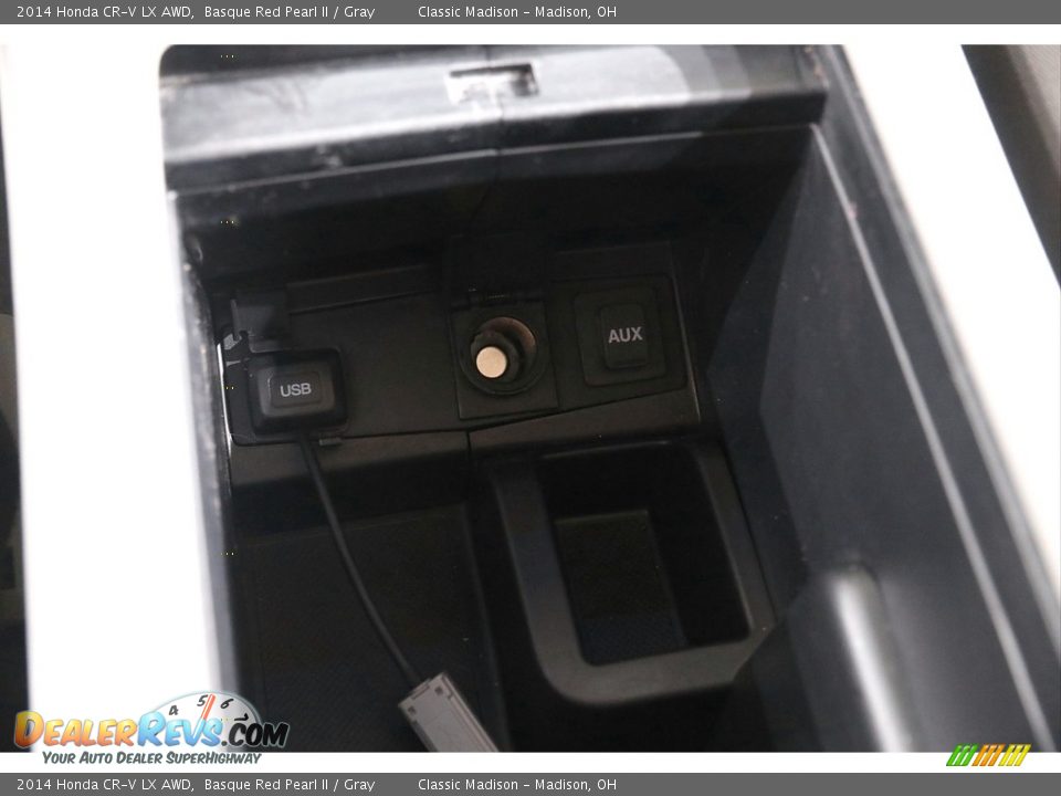 2014 Honda CR-V LX AWD Basque Red Pearl II / Gray Photo #15