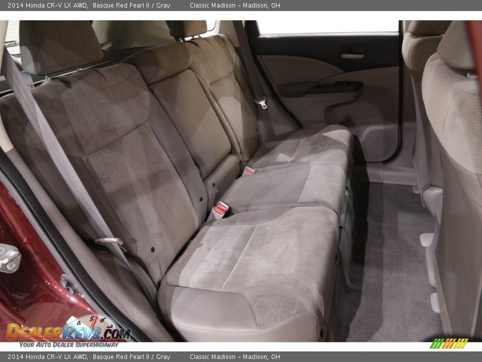 2014 Honda CR-V LX AWD Basque Red Pearl II / Gray Photo #17