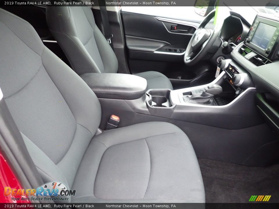 2019 Toyota RAV4 LE AWD Ruby Flare Pearl / Black Photo #15
