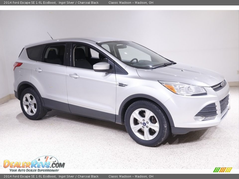 2014 Ford Escape SE 1.6L EcoBoost Ingot Silver / Charcoal Black Photo #1